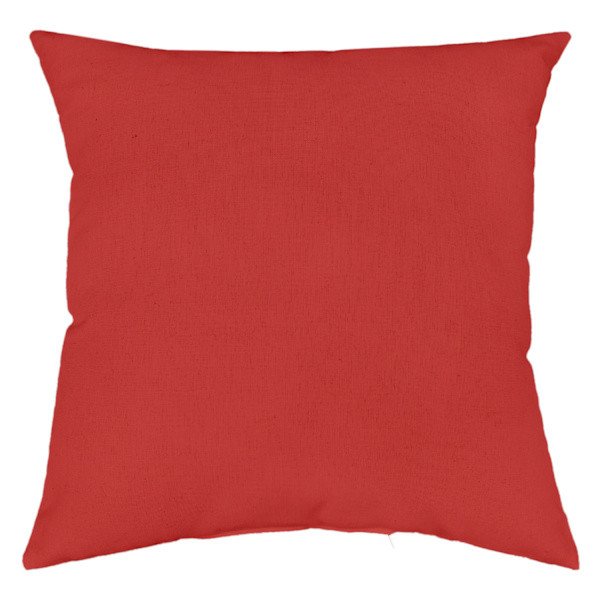 Cherry Canvas Square Outdoor Throw Pillow, 16" | At Home