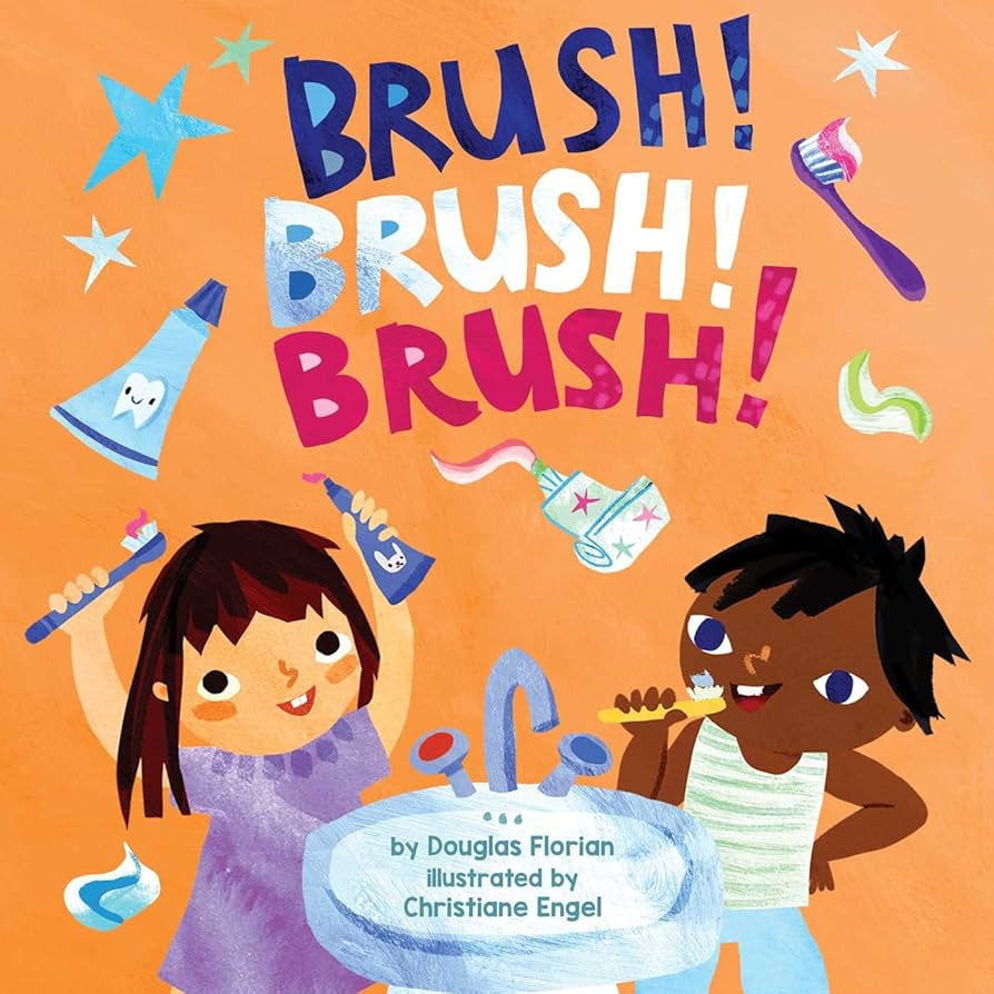Brush! Brush! Brush! (A Baby Steps Toothbrushing Board Book for Toddlers) | Amazon (US)