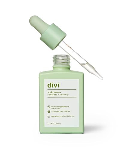 Divi Scalp Serum for Thinning Hair, 30ml – Clinically Tested, Nourishing Formula with Amino Acids, Caffeine & Rosemary Oil – Promotes Healthy Scalp & Fuller-Looking Hair, Reduces Oil & Product Buildup | Amazon (US)