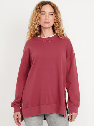 SoComfy Relaxed Tunic Sweatshirt | Old Navy (US)