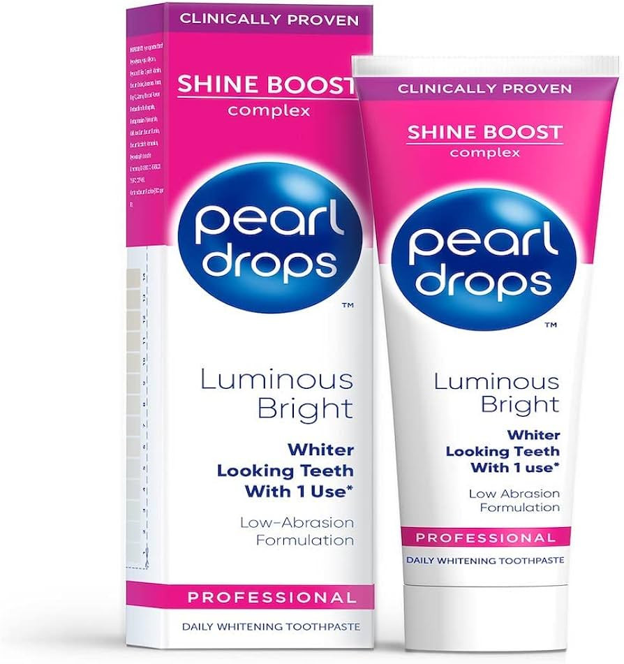 Pearl Drops - Luminous Bright White Toothpolish - Whitening Effect - Pro-Shine Complex - 75ml | Amazon (US)