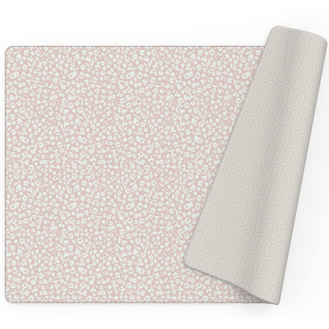 Baby Care Play Mat (Medium, Hygge - Bloom & Entry) 73’’ x 49’’ Original One-Piece Reversi... | Amazon (US)