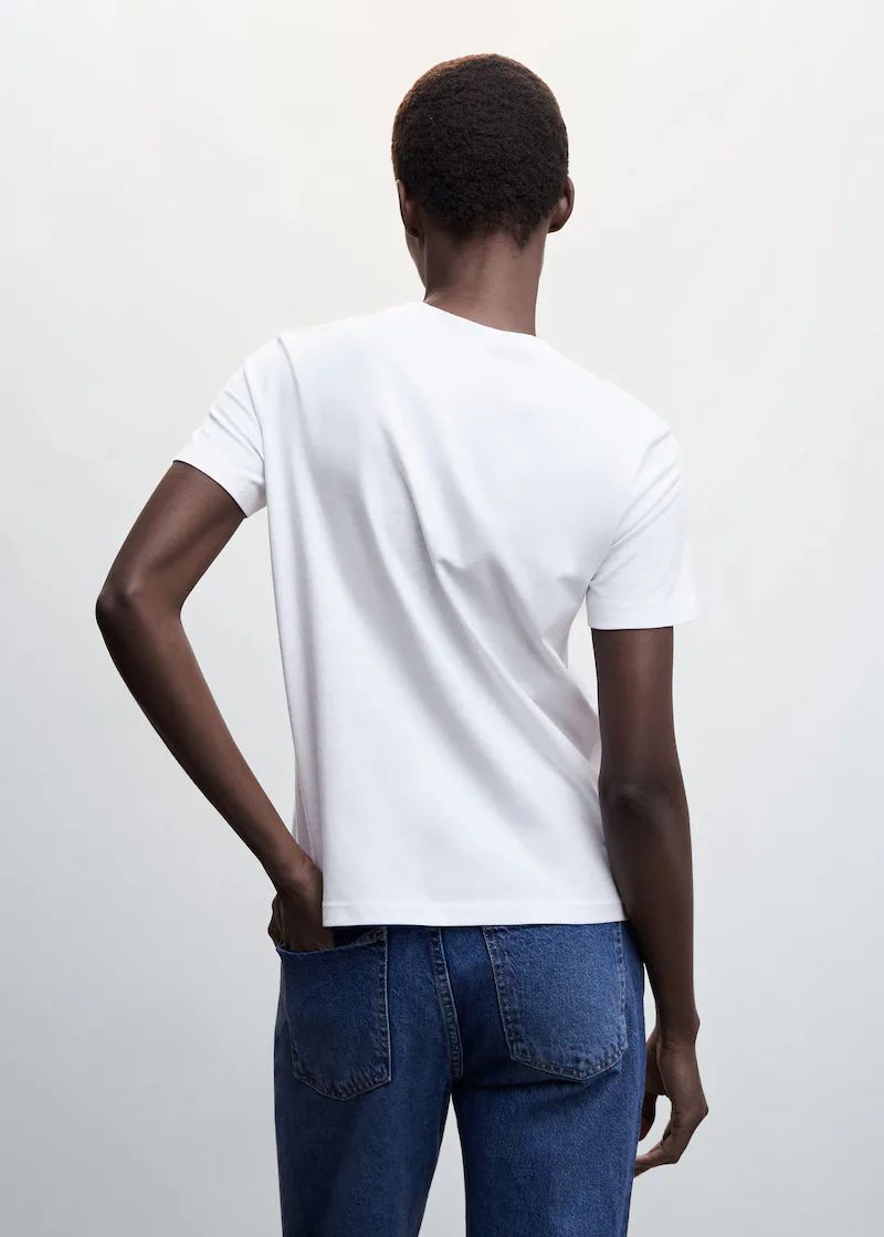 Search: White t-shirt (122) | Mango United Kingdom | MANGO (UK)