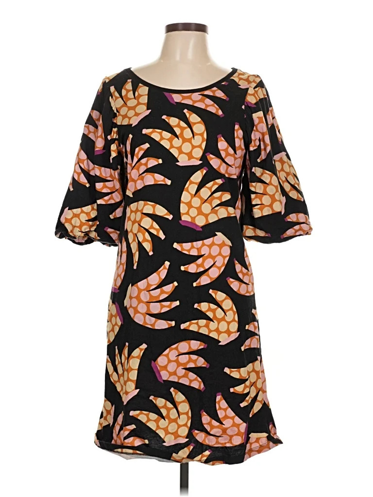 FARM Rio Print Black Casual Dress Size L - 39% off | ThredUp (US)