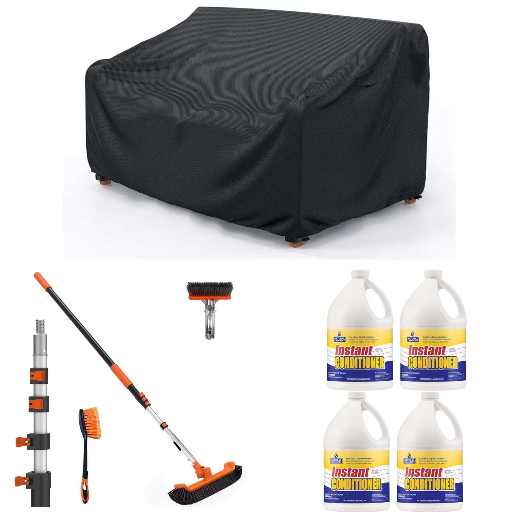 Outdoor furniture covers. Summer. Prime Day Deals. Sale alert. Pool. Swim. Pool conditioner. Pool pole.

#LTKSaleAlert #LTKSwim #LTKHome
