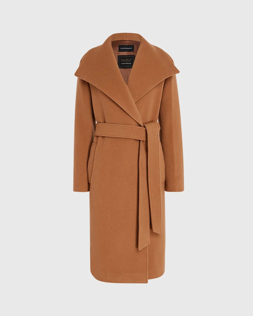 Shawl Collar Wrap Coat | Club Monaco (Global)