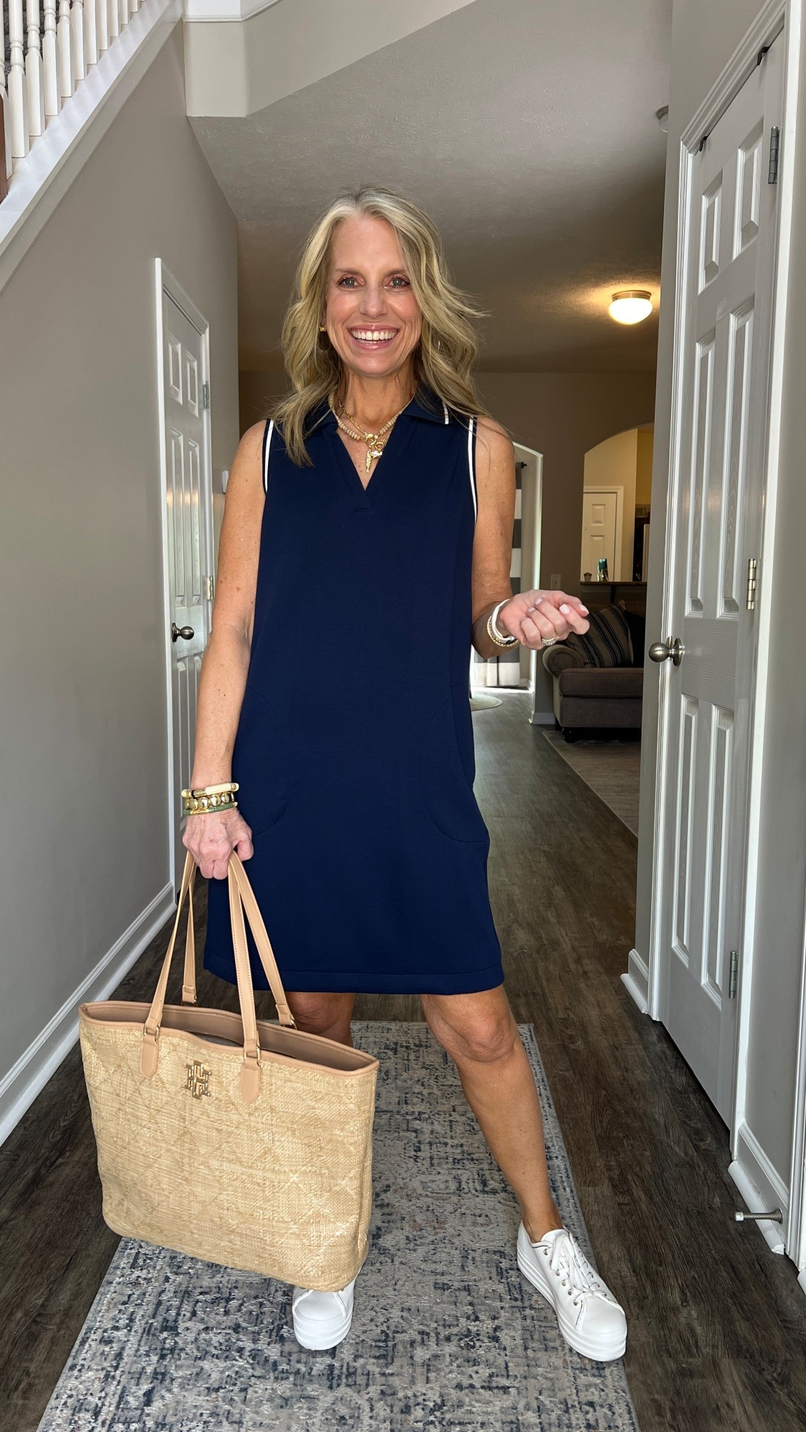 Cute new pique dress from Spanx 
Use code LISAXSPANX for 15% off one purchase 
Wearing small 


#LTKStyleTip #LTKActive #LTKOver40