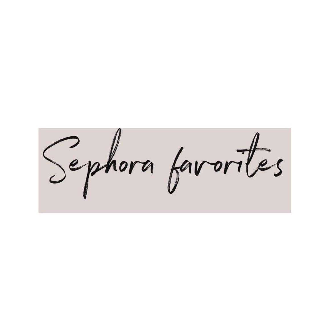 My Sephora sale favorites! 