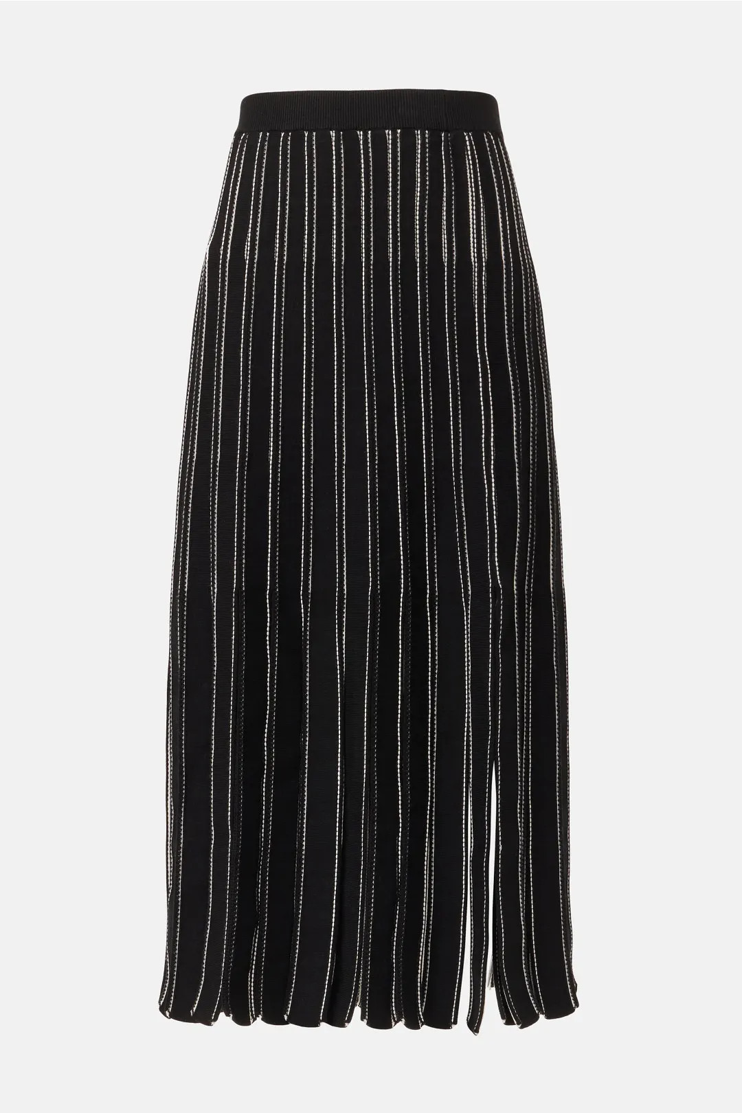 Fatrina Ribbed Knit Midi Skirt | Rent the Runway