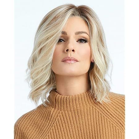 Simmer Wig Color RL19/23SS SHADED BISCUIT - Raquel Welch Wigs 11.5" Mid-Length Lob Bob Tapered En... | Amazon (US)