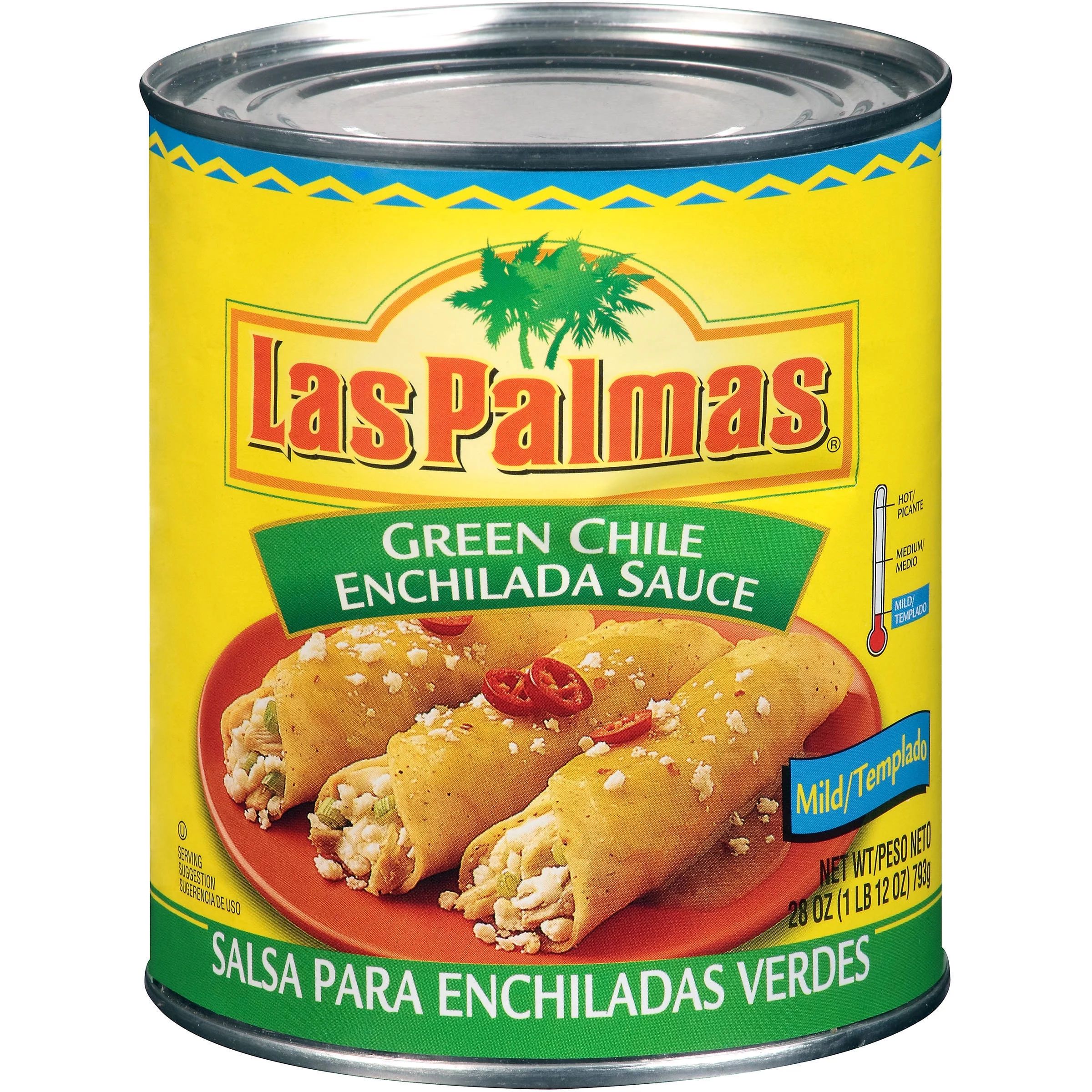 Las Palmas Mild Green Chile Enchilada Sauce, 28 Oz | Walmart (US)