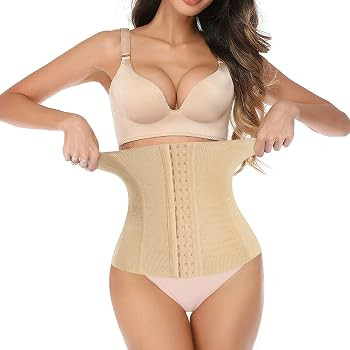 Bafully Womens Waist Trainer Corset Postpartum Recovery Belt Band Tummy Control Body Shaper | Amazon (UK)