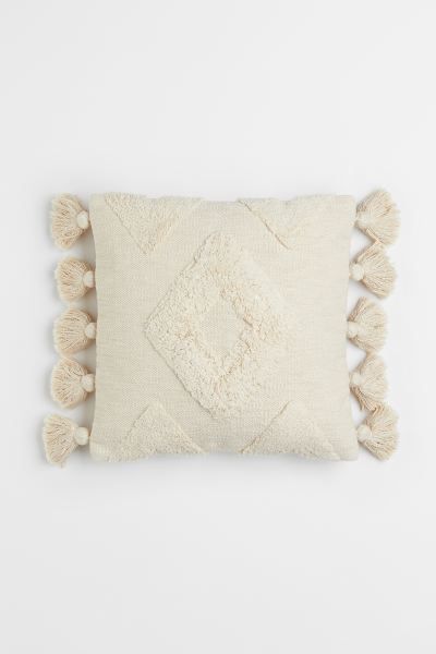 Cushion Cover with Tassels | H&M (US + CA)