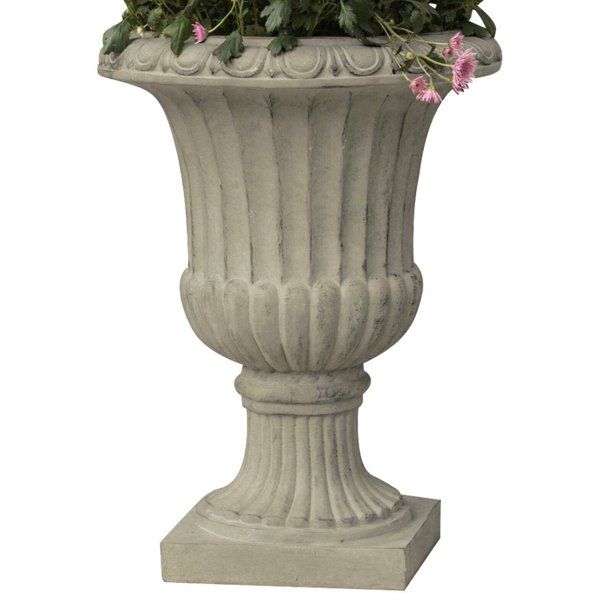 Antique Italian Stone Urn Planter, Green | Walmart (US)
