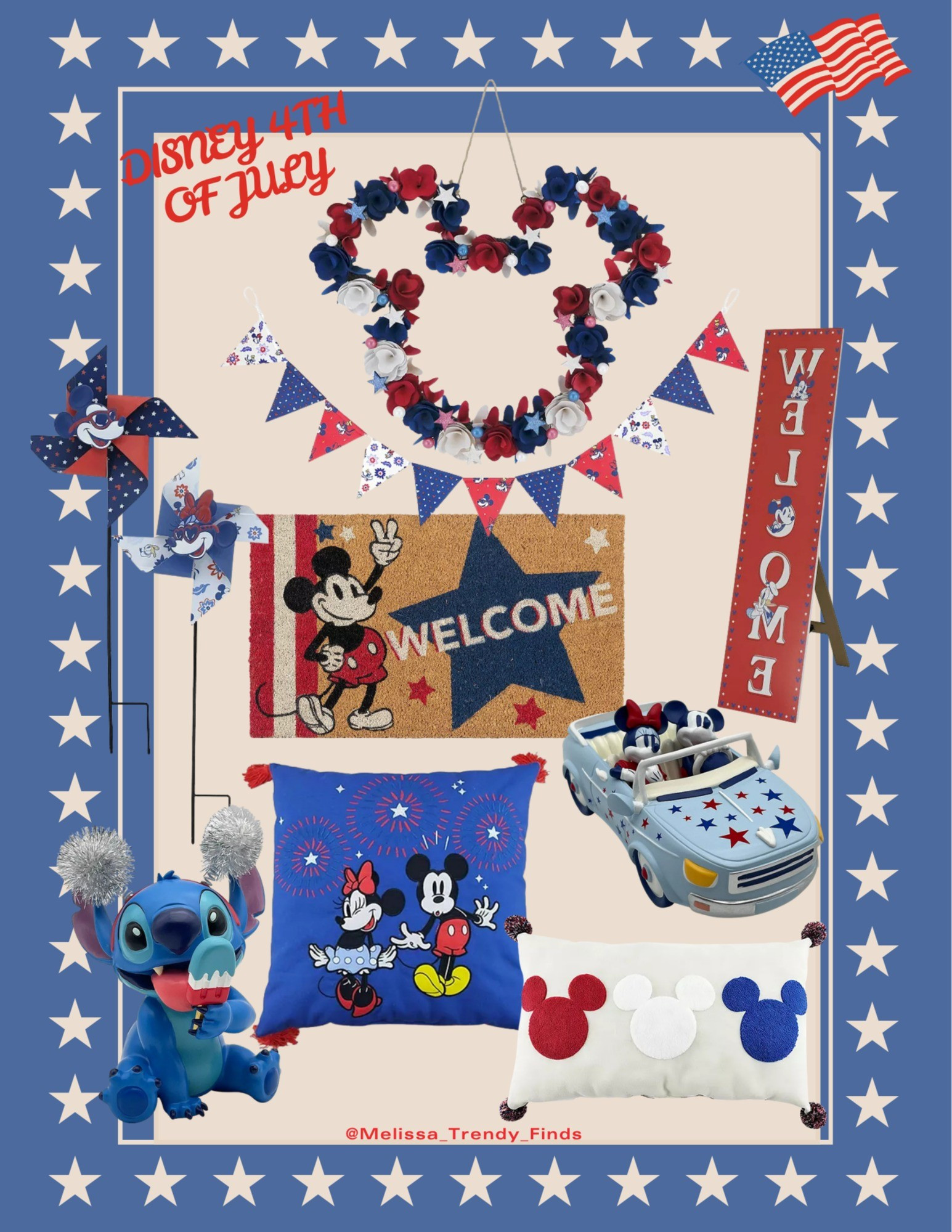 Disney 4th of july Decor 

#LTKSeasonal #LTKHome #LTKU
