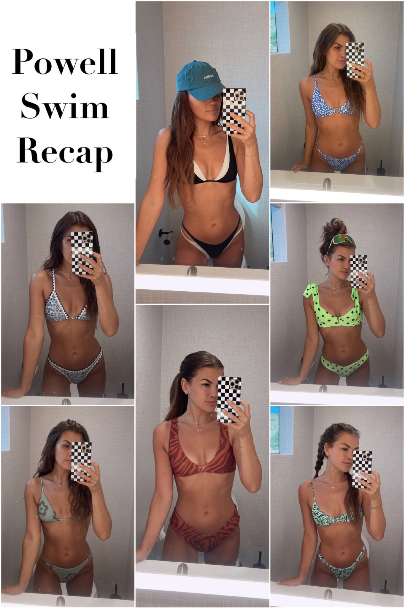 Swimsuit Recap
What I Wore in Lake Powell this week 



#LTKSeasonal #LTKstyletip #LTKswim