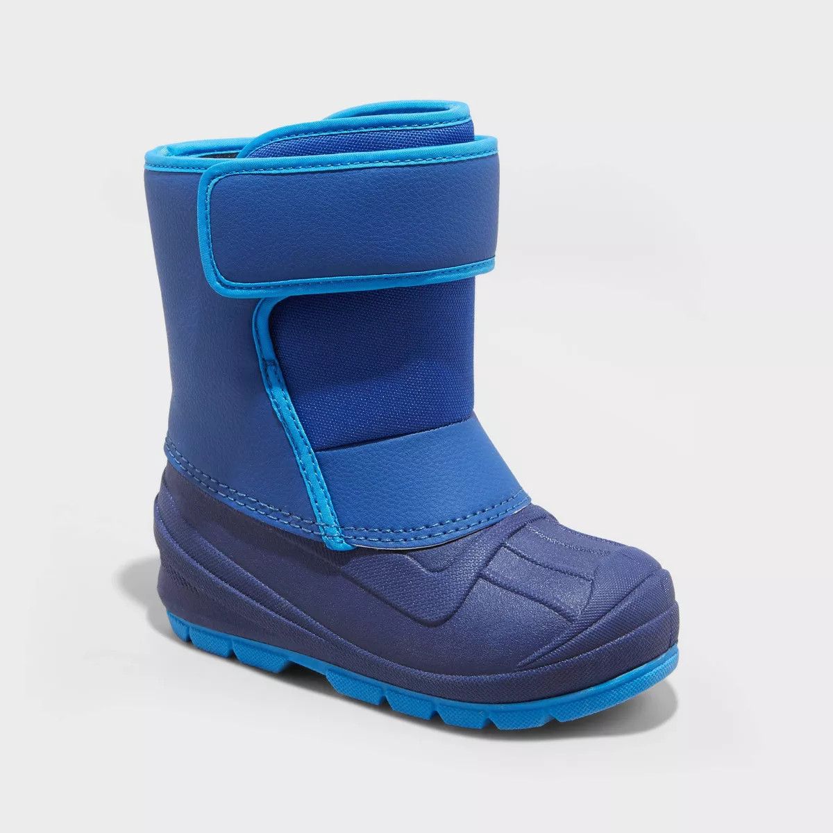 Toddler Boys' Lenny Winter Boots - Cat & Jack™ Blue 11T | Target