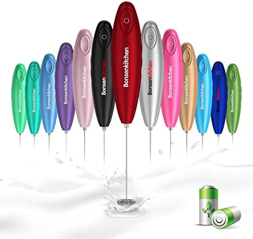 Bonsenkitchen Electric Milk Frother, Automatic Foam Maker for Coffee, Lattes, Cappuccino, Hot Cho... | Amazon (US)