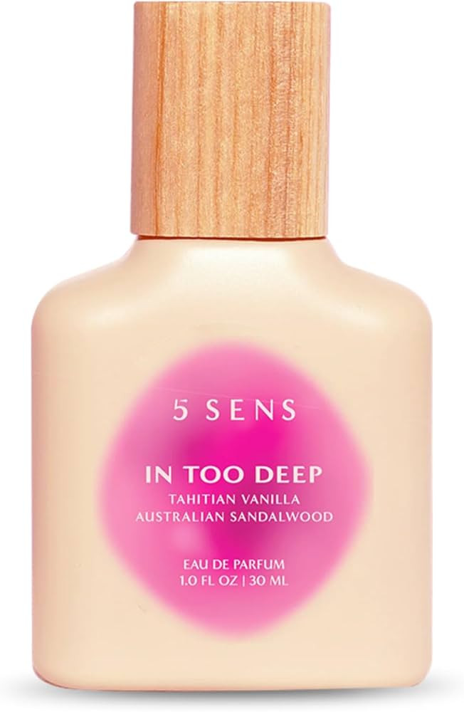 5 SENS In Too Deep Eau de Parfum (30 mL) - Clean, Long-Lasting Fine Fragrance - Gourmand with Tah... | Amazon (US)