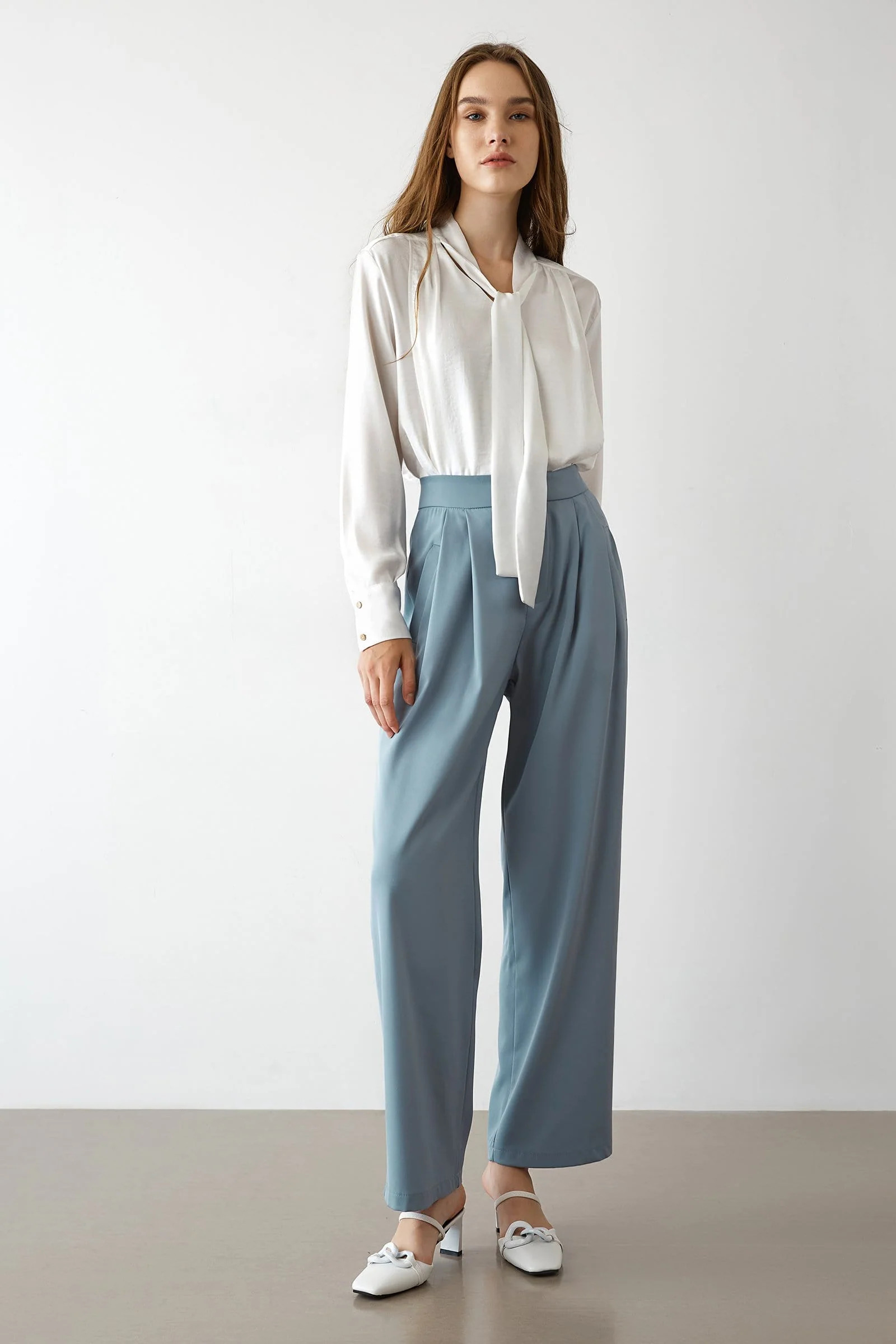 Flash Sale






                Kaira Light Blue Wide Leg Pants | J.ING