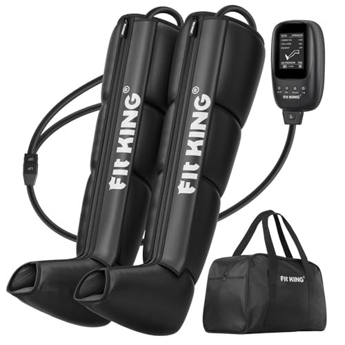 FIT KING Air Compression Recovery System,Dynamic Pressure for Circulation Improvement and Fast Recovery,Sequential Massage Boots for Athletes (Large) | Amazon (US)
