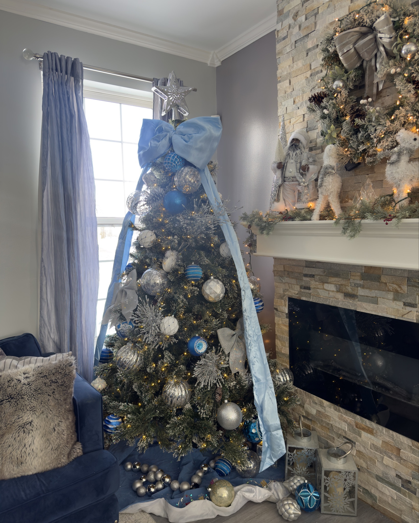 Cozy Christmas corner in the daylight ✨🎄 

Christmas home decor, holiday home inspiration, Christmas tree decor ideas, cozy Christmas living room, fireplace Christmas decor, holiday decor, holiday decorating ideas, Christmas mantle styling, festive home inspiration, winter home decor, cozy holiday decor, Amazon holiday finds

#LTKHome #LTKSeasonal #LTKHoliday