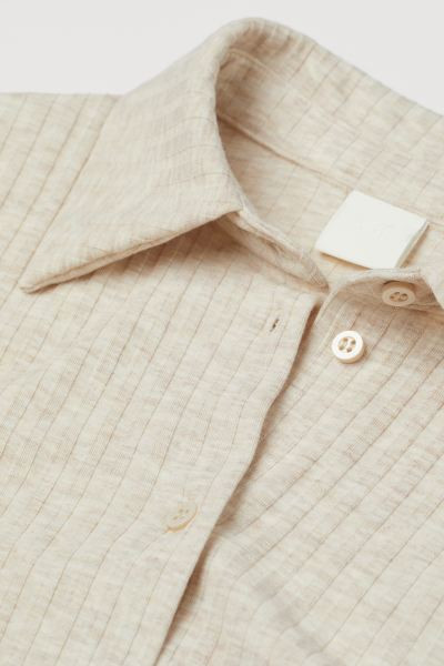 Ribbed Shirt Dress | H&M (US + CA)
