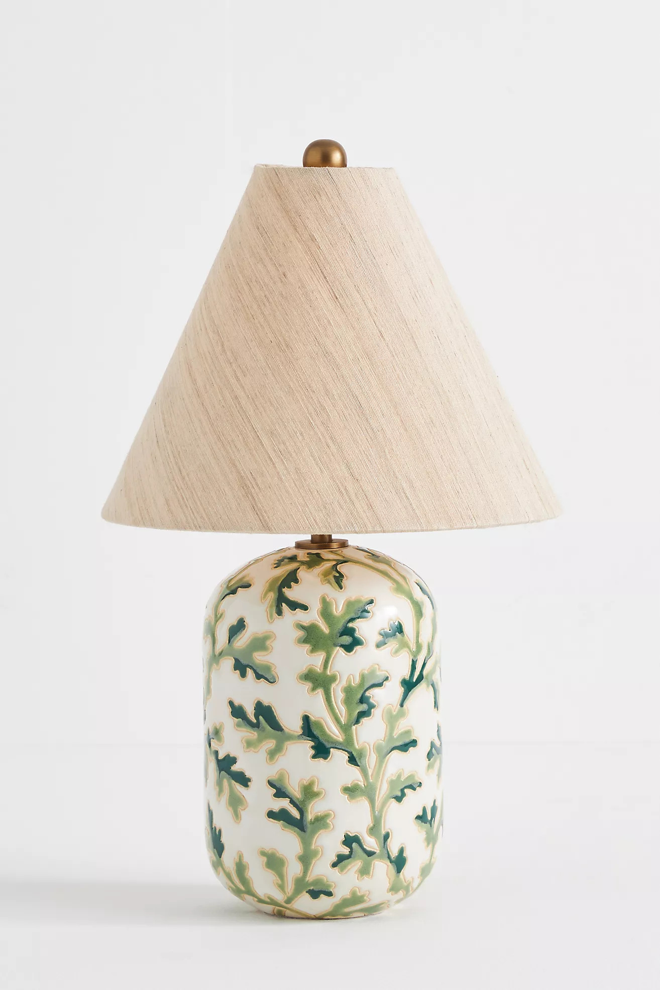 Kaia Wax Resist Ceramic Table Lamp | Anthropologie (US)