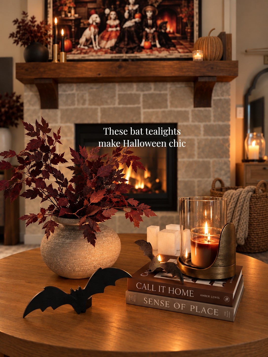 Halloween, but make it chic 🤩🦇. I’m seriously obsessing over these bat shaped tea lights from Crate & Barrel. The price is GREAT especially considering the quality and they are seriously so cute!! They give such an elevated look and feel to Halloween decor! This is one of those finds I know I’ll use year after year!! 🫶🏼🦇🤎🖤

#LTKSeasonal #LTKHome #LTKootd
