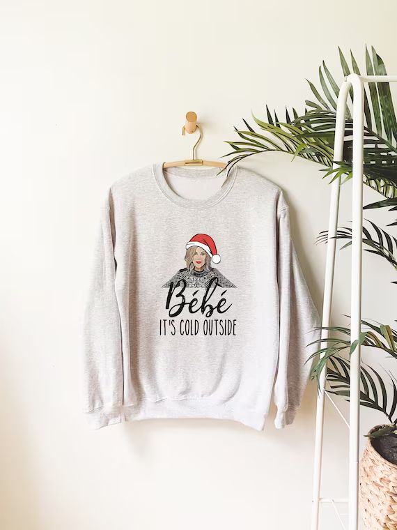 Bebe It's Cold Outside Sweater Sweatshirt | Etsy (US)