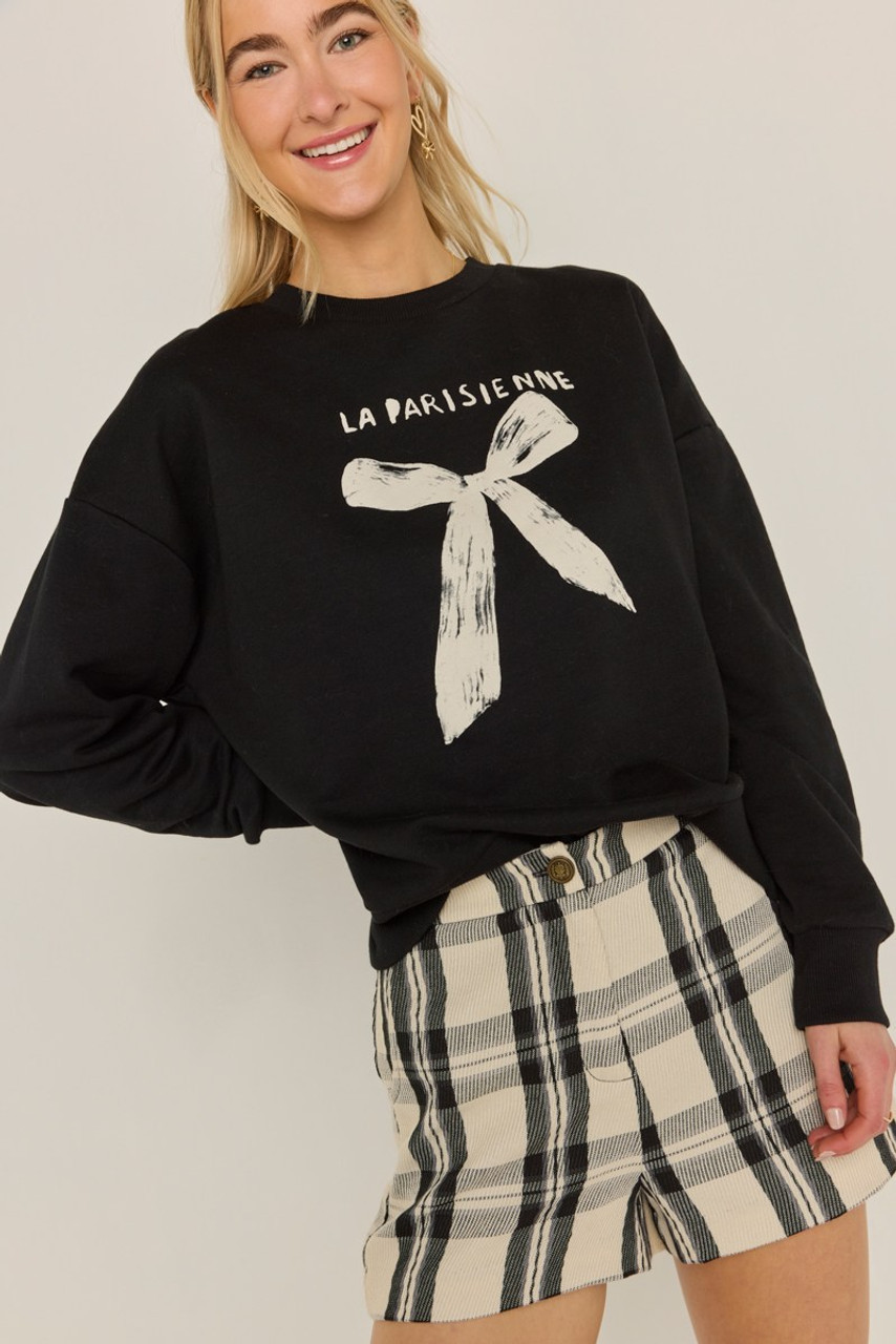 La Parisienne Graphic Sweatshirt | Francesca's
