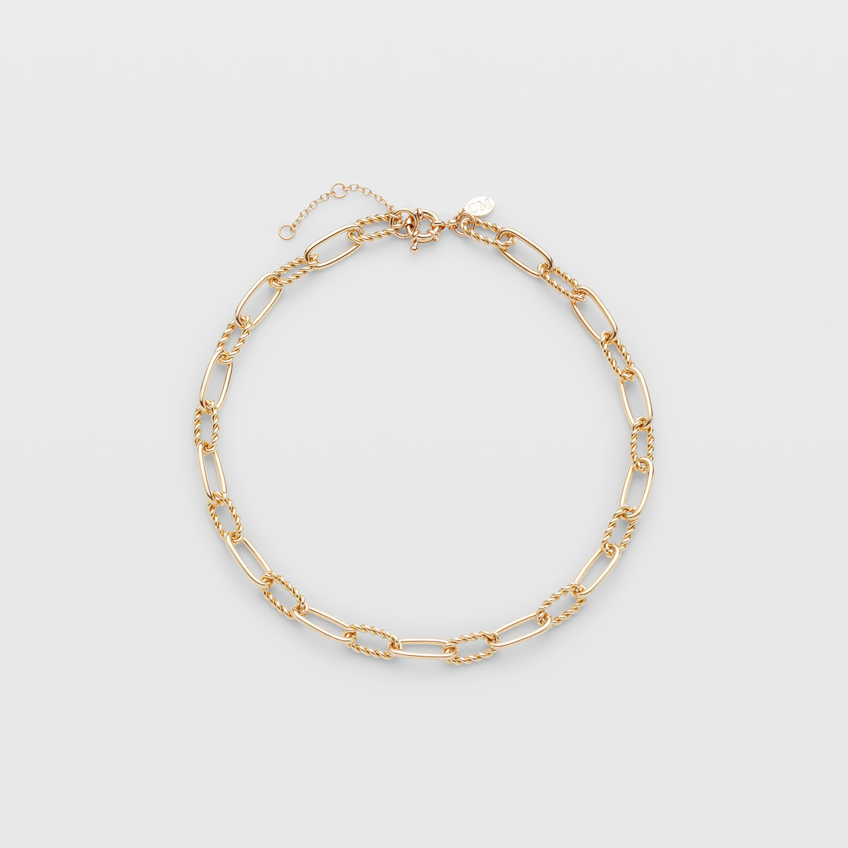 Short Texture Link Necklace | Club Monaco (CA)