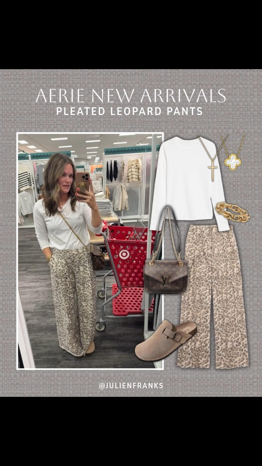 Shopping OOTD with these bestselling leopard pants from Aerie! 🤩 I’ve loved styling these for everyday looks this season. So comfortable, and the fit is so flattering. Perfect for elevated casual outfits!

#AerieOutfit #Aerie #ElevatedCasual #LeopardPrint #CasualOutfit #EverydayOutfit #ClosetStaples #ClosetEssentials

#LTKFindsUnder50 #LTKSeasonal #LTKHoliday