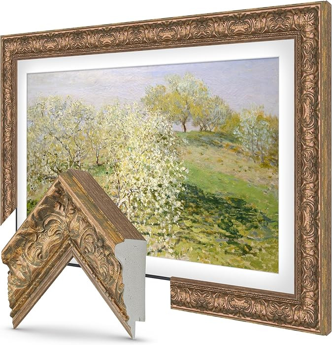 Tuscan Copper 65" Premiere Deco TV Frame - Compatible ONLY with Samsung The Frame TV and Pro TVs ... | Amazon (US)
