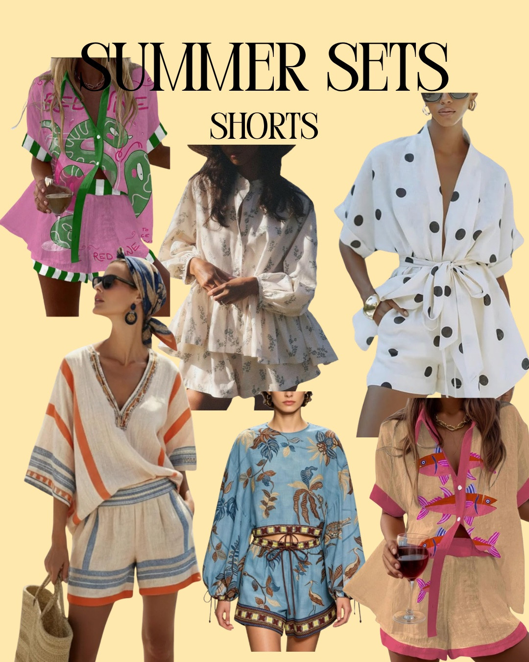 ☀️ Summer uniform unlocked: matching shorts sets.

Whether you’re a solids girl, a pattern lover, or somewhere in between, a matching set is the easiest way to look put together with minimal effort. Throw on sandals, sneakers, or a cute bag and you’re out the door in 5 minutes.

Saving all my favorite summer sets right here. 🤍✨

#LTKdayinmylife #LTKgrwm #LTKootd