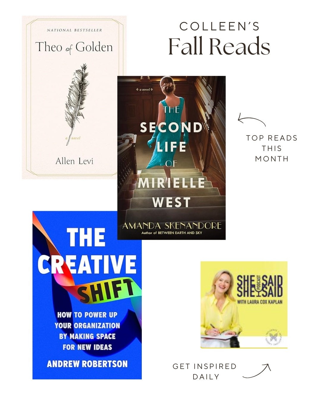 Cozy season, cozy reads🍂📚 Colleen’s fall book stack is giving us all the autumn vibes. #fallreads

#LTKSeasonal