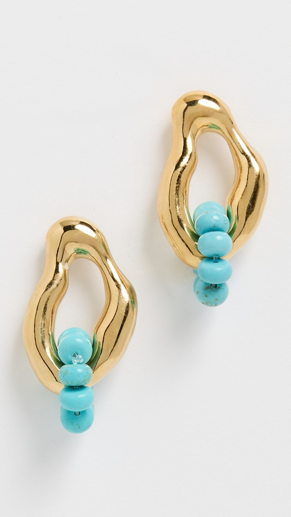 Turquoise Beaded Earrings | Shopbop