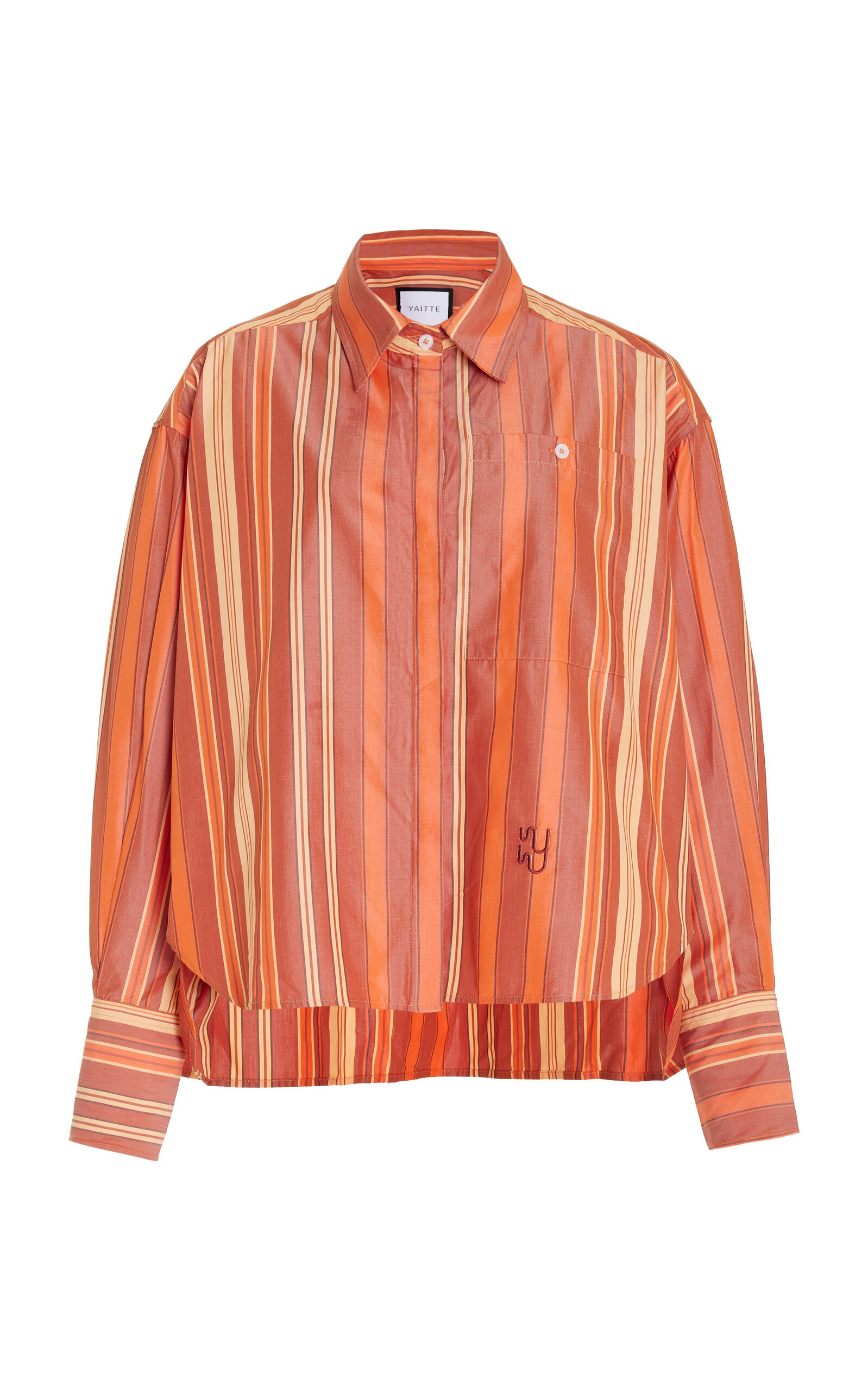 Palma Striped Cotton-Blend Shirt | Moda Operandi (Global)