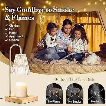Candle Warmer Lamp, Electric Candle Lamp Warmer with Timer, Mom Christmas Birthday Gifts for Wome... | Amazon (US)