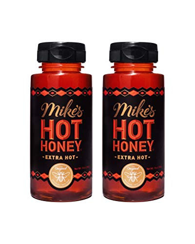 Mike's Hot Honey, Honey with a Kick, Sweetness & Heat, 100% Pure Honey, Shelf-Stable, Gluten-Free & Paleo Extra Hot (2 pack) | Amazon (US)