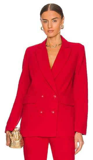 Jessica Blazer in Cherry | Revolve Clothing (Global)