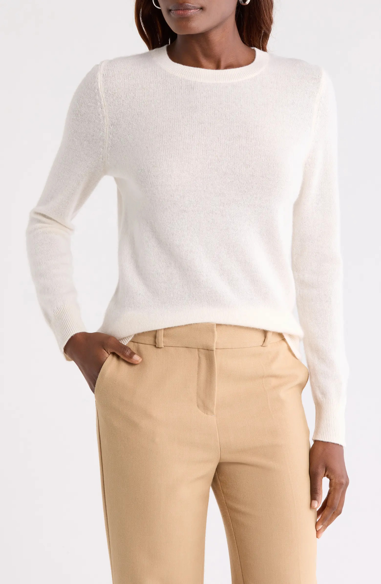 Nordstrom Cashmere Crewneck Sweater | Nordstromrack | Nordstrom Rack