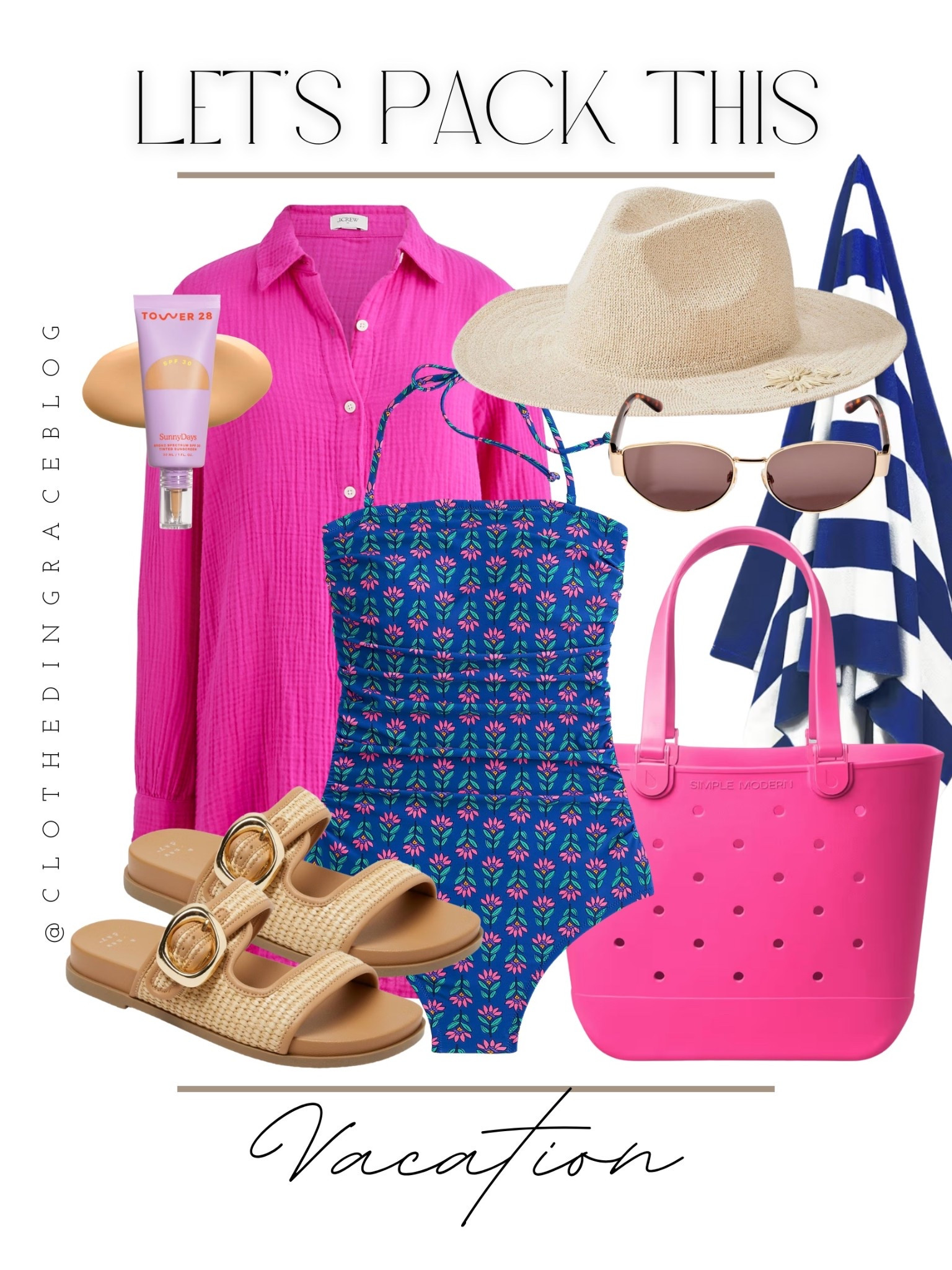 Beach vacation vibes 