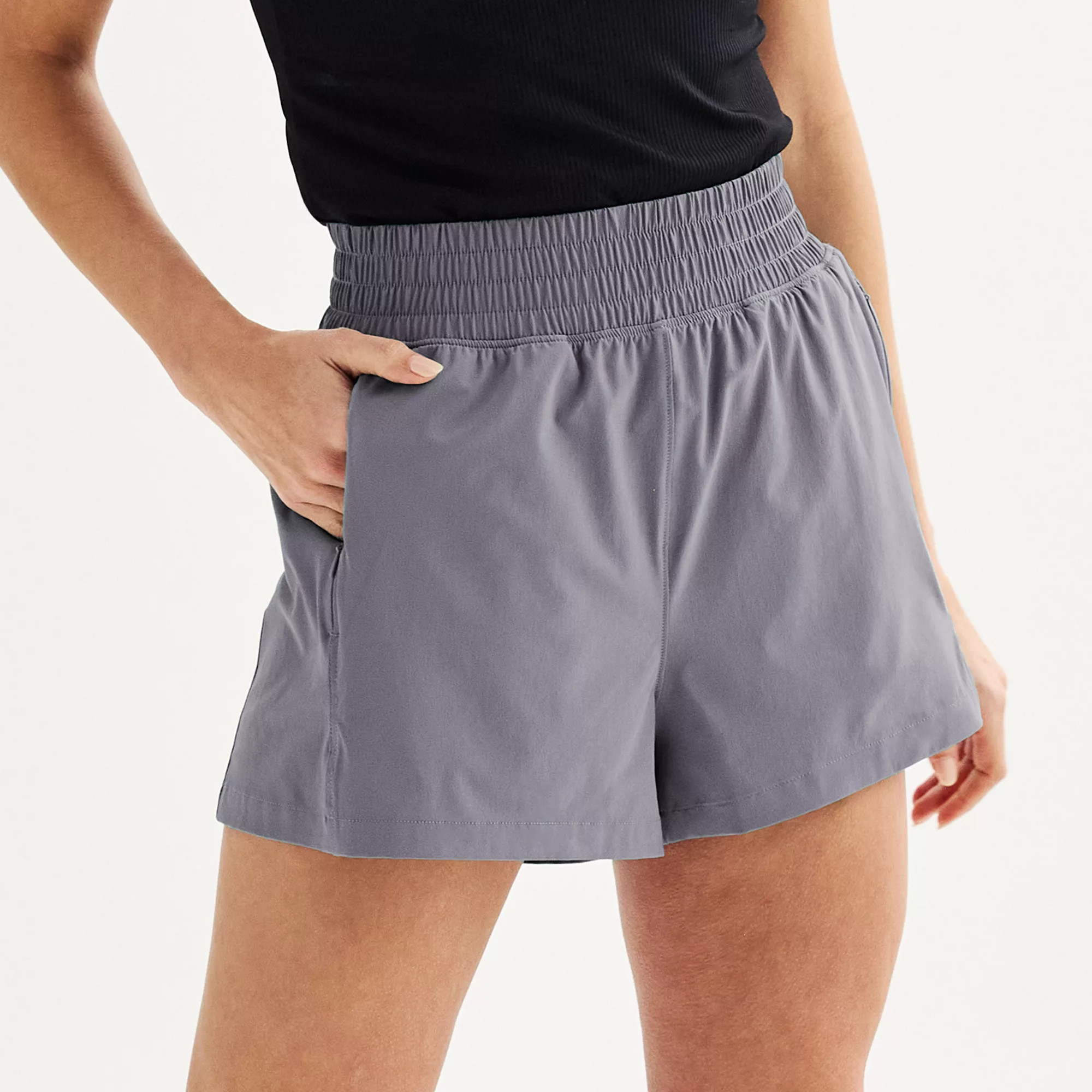 Women's FLX Compass High-Rise Lightweight Woven Shorts | Kohl's