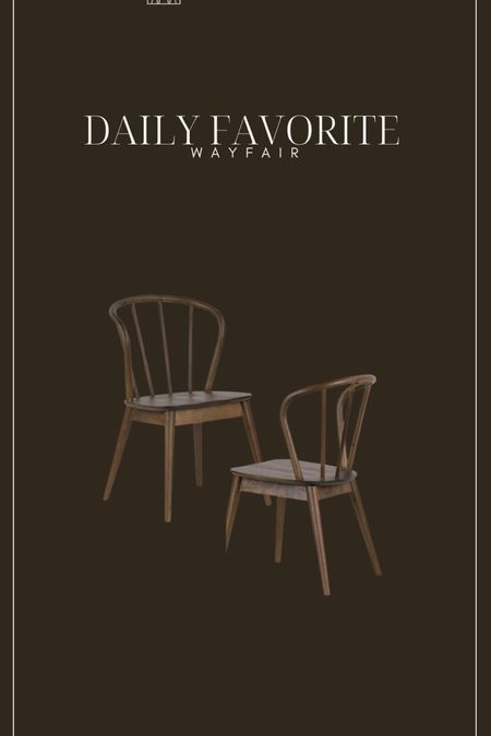 Love these new dining chairs from Wayfair, sold as a set. They’re also affordable and come in black as well, vintage, looking dining chair, dining chairs on sale, solid, wood, dining chairs.

#LTKsalealert #LTKhome #LTKstyletip