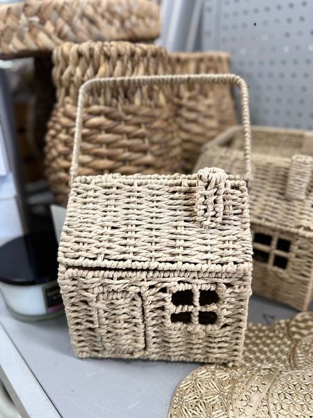 I found the cutest house basket At Home stores. 

#LTKSeasonal #LTKfamily #LTKSpringSale