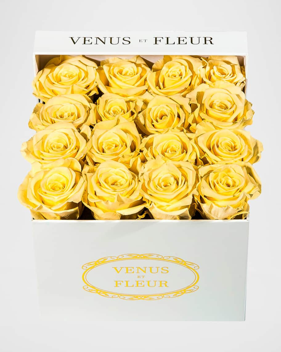 Venus ET Fleur Classic Small Square Rose Box | Neiman Marcus
