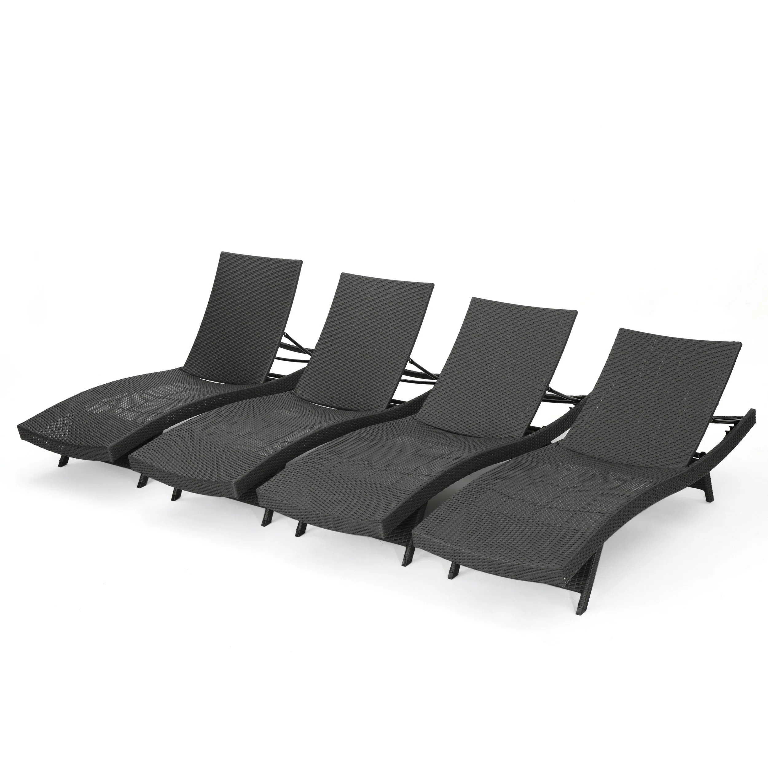 Billur Outdoor Chaise Lounge Set (Set of 4) | Wayfair North America