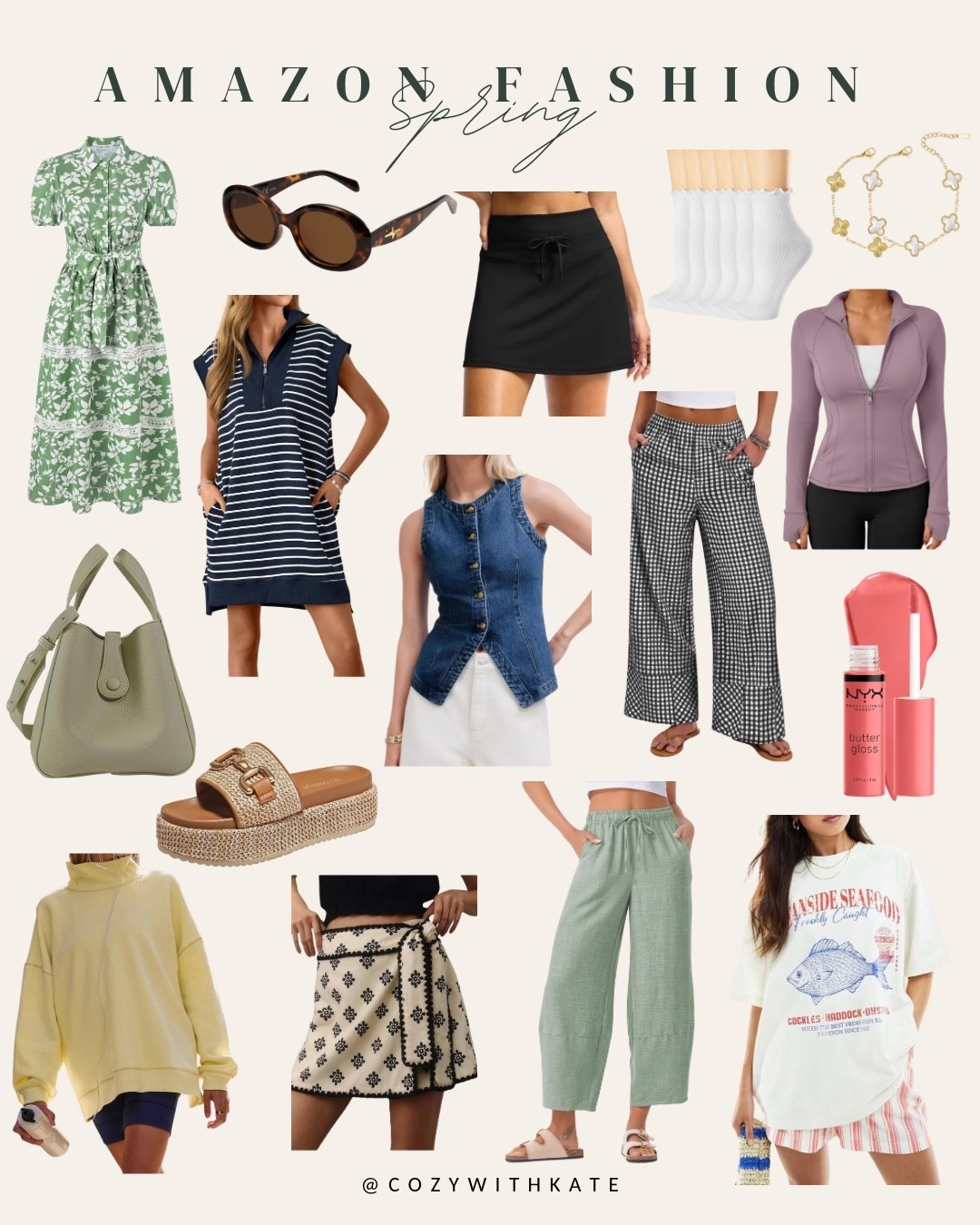 Amazon spring fashion. Currently in my cart 🛒

#LTKSeasonal #LTKmomlife #LTKootd