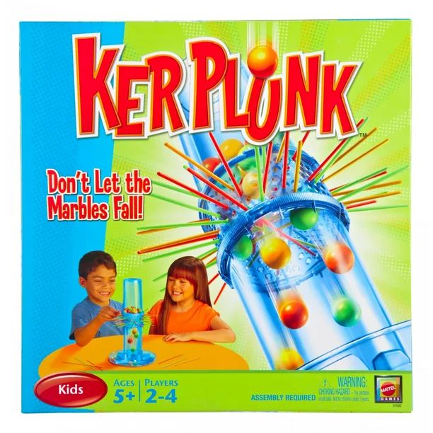 Ker Plunk Kids Games Gifts for Kids and Family Night Party Games - Walmart.com | Walmart (US)